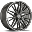 STATUSFÄLGAR SSF-5 HALF GREY MATT 8.5x20 5/112 ET40 CB66.6