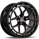 STATUSFÄLGAR MF.19 BLACK GLOSSY 10.5x21 5/112 ET35 CB66.6