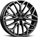 GMP MATERIA BLACK DIAMOND 9x22 5/130 ET41 CB66.5