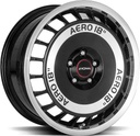 RONAL R50 AERO BLACK FRONT CUT 7.5x16 4/100 ET38 CB68