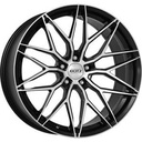 DOTZ SUZUKA DARK BLACK/POLISHED 8x18 8/18 ET35 CB72.6