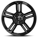 REDS TWIST GLOSSY BLACK 4H 7x17 7/17 ET18 CB65.1