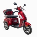 Kontio Motors Silverfox 2.0, Metallic Red 2.4kWh litium akku ja 5A laturi