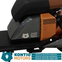 Kontio Motors Kruiser Elektra/ Forte: Istuimen alapuoleinen kate vasen, oranssi grafiitti