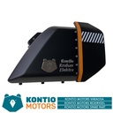 Kontio Motors Kruiser Elektra/Forte: Istuimen alapuoleinen kate vasen, musta grafiitti