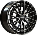 FONDMETAL KARI GLOSSY BLACK MACHINED  5X1 9.5x20 5/20 ET22 CB66.6