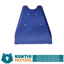 Kontio Motors Kruiser Long Range Style: Jalkatilan etuosan muovisuojus ulkopuolella, sininen