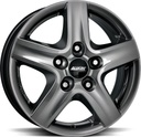 ALUTEC GRIP TRANSPORTE GRAPHITE 6.5x16 5/130 ET66 CB89.1