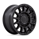 STATUSFÄLGAR SEQUOIA MATTE BLACK 8x16 6/130 ET38 CB84.1