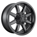FUEL FC436 SATIN BLACK 9x18 8/180 ET20 CB125.1