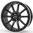 DOTZ SONOMA DARK BLACK MATT/POLISHED LIP 8x19 8/19 ET44 CB57.1