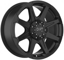 STATUSFÄLGAR D05 FLATBLACK. 8.5x20 6/135-139.7 ET40 CB106.1