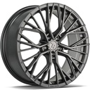 STATUSFÄLGAR SSF-6 HALF GRAY MATT 8.5x20 5/112 ET30 CB66.6