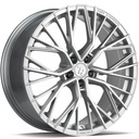 STATUSFÄLGAR SSF-6 SILVER FRONT POLISHED 8.5x19 5/112 ET40 CB66.6
