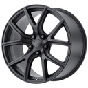 STATUSFÄLGAR PR181 SATIN BLACK 9x20 5/127 ET34 CB71.5