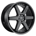 STATUSFÄLGAR NC192 GLOSS BLACK MATTE BLACK 8.5x19 5/114.3 ET35 CB72.6