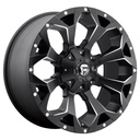 STATUSFÄLGAR FC546 MATTE BLACK MILLED 9x18 6/135-139.7 ET1 CB106.1