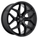 STATUSFÄLGAR NC231 GLOSS BLACK 9x20 6/139.7 ET30 CB106.1