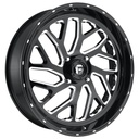 FUEL FC581 GLOSS BLACK MILLED 10x22 5/114.3-127 ET-18 CB78.1