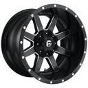 FUEL FC538 MATTE BLACK MILLED 9x18 5/114.3-127 ET-12 CB78.1