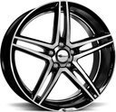 BROCK B33 BLACK FULL POL 8x18 5/115 ET40 CB70.2