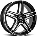 BROCK RCD17 BLACK FULL POL 8.5x19 5/112 ET62 CB66.6