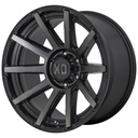 FUEL XD847 SATIN BLACK WITH GRAY TINT 9x20 5/127 ET18 CB71.5
