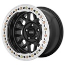STATUSFÄLGAR KM235 SATIN BLACK 9x17 5/127 ET-38 CB71.5