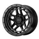 STATUSFÄLGAR KM540 SATIN BLACK 8.5x17 6/139.7 ET18 CB106.2