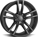 RIAL X10 RACING BLACK 7.5x18 5/112 ET25 CB66.7