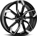 BROCK RC34 BLACK FULL POL 8x19 5/112 ET27 CB66.6