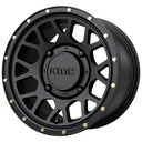 STATUSFÄLGAR KS135 SATIN BLACK 6x15 4/156 ET38 CB132