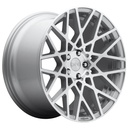 STATUSFÄLGAR RC110 GLOSS SILVER MACHINED 8.5x18 5/112 ET45 CB66.5