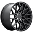 STATUSFÄLGAR RC112 MATTE BLACK 8.5x18 5/112 ET45 CB66.5