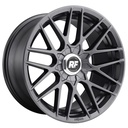 STATUSFÄLGAR RC141 MATTE ANTHRACITE 8.5x19 5/112-114.3 ET35 CB72.7
