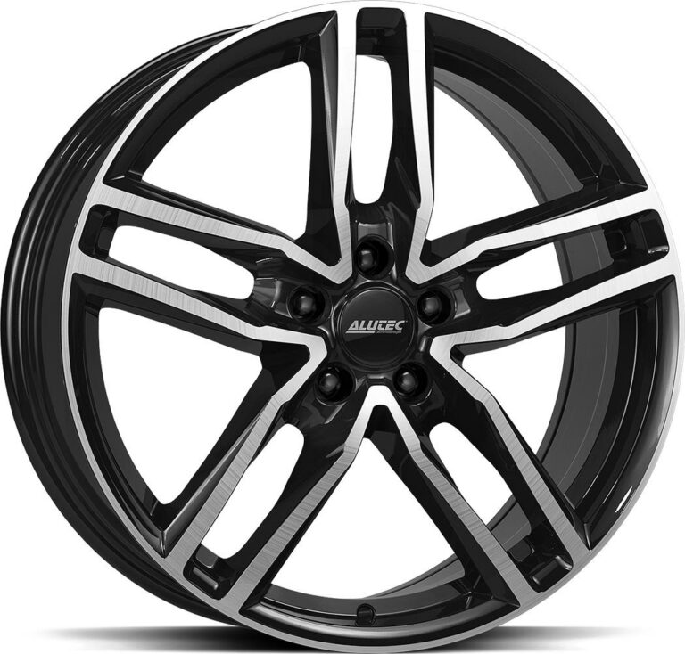 ALUTEC Ikenu Diam Black Pol 8.0x18 5112 ET43 CB66.6 Alumiinivanteet 14303 1