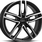 ALUTEC Ikenu Diam Black Pol 8.0x19 5112 ET38 CB66.6 Alumiinivanteet 14304 1