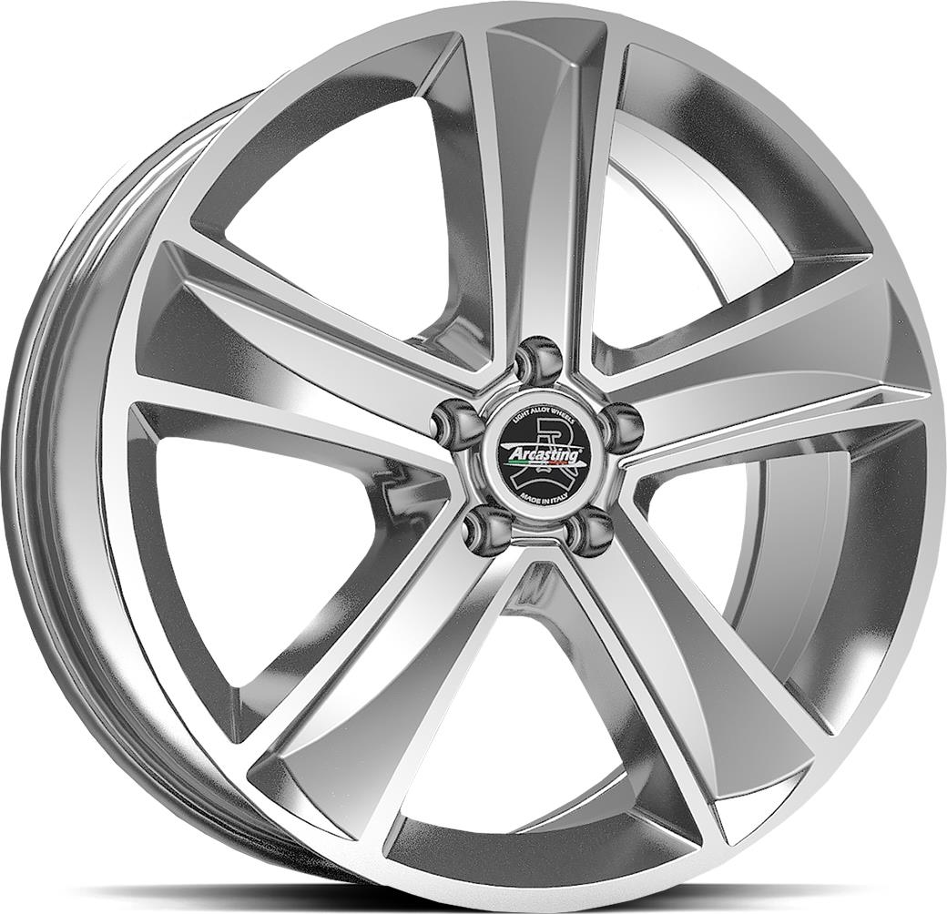 ARCASTING Mammut Chrome Silver 7.0x17 5112 ET45 CB66.6 Alumiinivanteet 8681 1 ARCASTING Mammut Chrome Silver 7.0x17 5112 ET45 CB66.6 Alumiinivanteet 8681 1