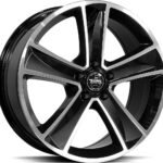 ARCASTING Mammut Diamond Black 7.5x18 5160 ET50 CB65.1 Alumiinivanteet 6673 1