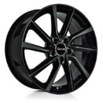 AVUS AC 518 Black 6.5x16 5105 ET39 CB56.6 Alumiinivanteet 4917 1