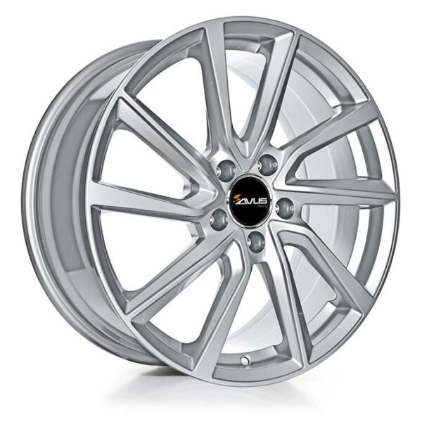 AVUS AC 518 Hyper Silver 8.0x18 5112 ET31 CB66.6 Alumiinivanteet 5643 1