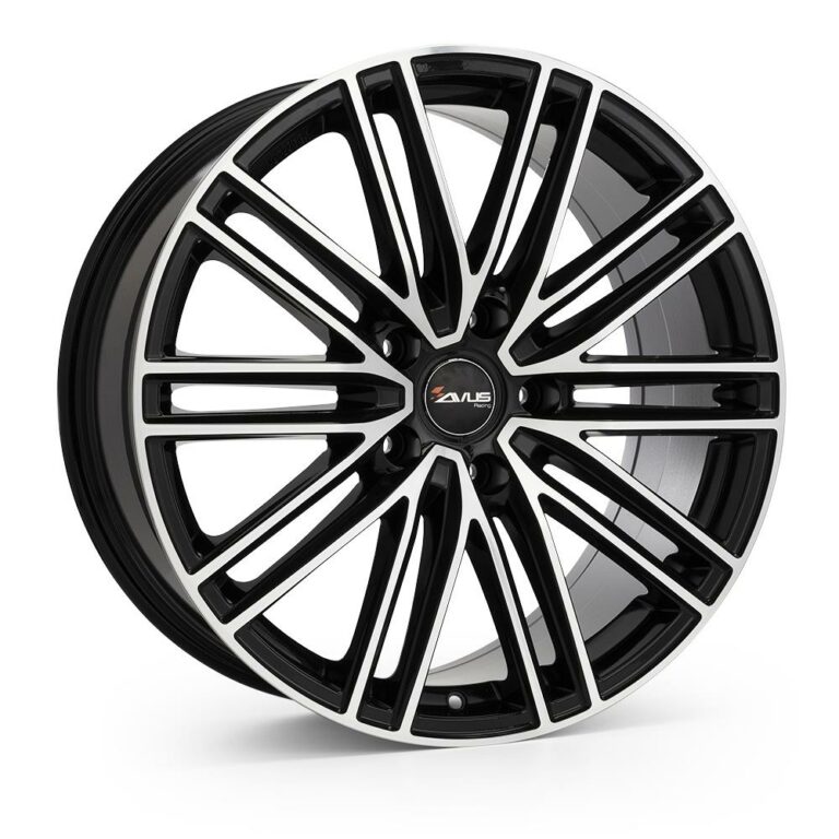 AVUS AC M08 Black Polished 10.0x21 5130 ET50 CB71.6 Alumiinivanteet 7664 1