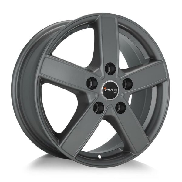 AVUS AC V51 Matt Anthracite 7.0x17 5120 ET55 CB65.1 Alumiinivanteet 7713 1