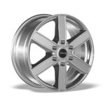 AVUS AC V61 Hyper Silver 7.5x17 61143 ET30 CB66.1 Alumiinivanteet 7726 1