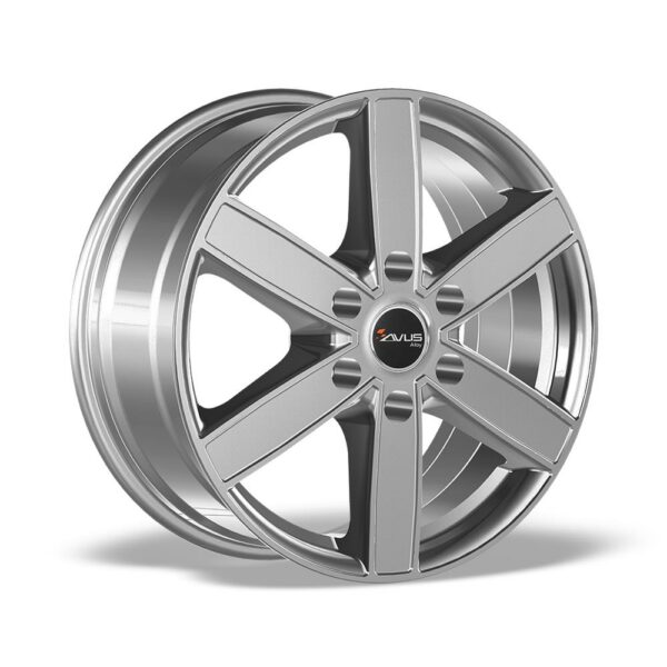 AVUS AC V61 Hyper Silver 7.5x17 61397 ET55 CB93.1 Alumiinivanteet 7731 1