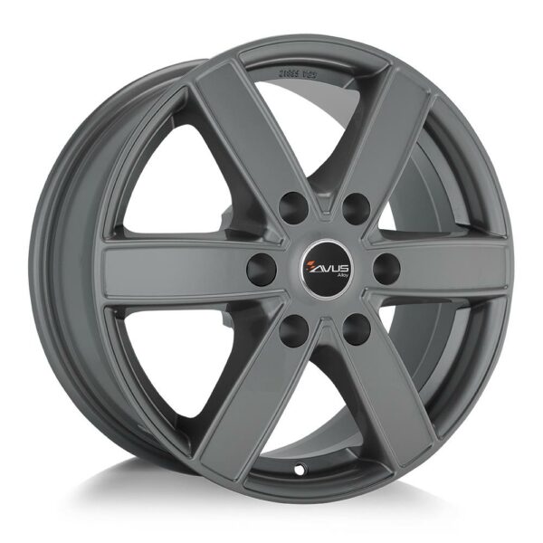 AVUS AC V61 Matt Anthracite 7.0x17 6130 ET50 CB84.1 Alumiinivanteet 7735 1