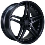 B767 Flatblack 8.5x19 5112 ET22 CB73.1 Alumiinivanteet 34392 1