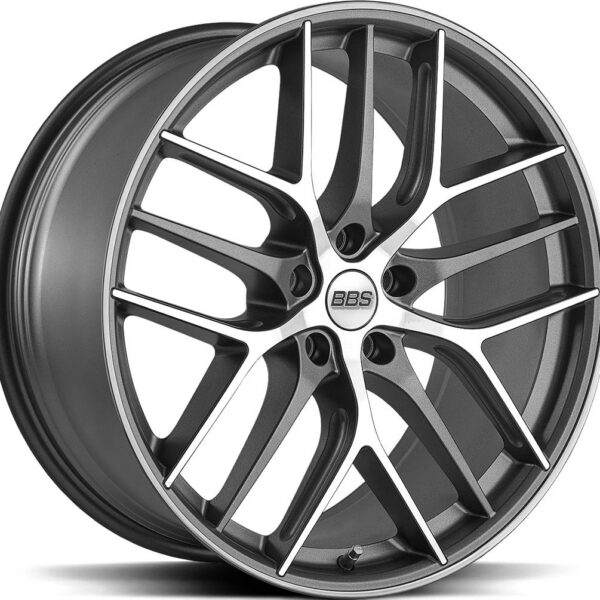 BBS CC R Graphite Diamond Cut 8.0x19 5112 ET27 CB82.0 Alumiinivanteet 14037 1