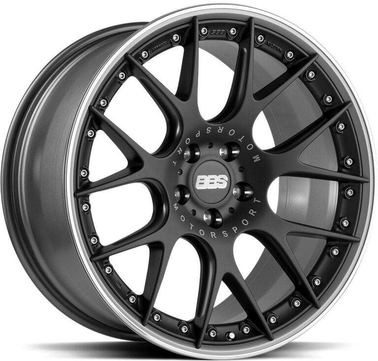 BBS CH RII Satin Black 9.5x22 5112 ET22 CB66.6 Alumiinivanteet 19410 1