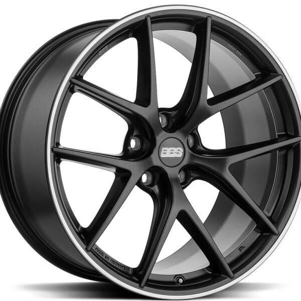 BBS CI R Satin Black 9.5x19 5120 ET40 CB82.0 Alumiinivanteet 12326 1